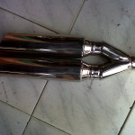 Knalpot Mobil Model Selongsong Cabang