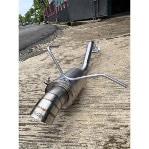 Knalpot Mobil Model Alpino S-03 Bolt On Honda Jazz GK5