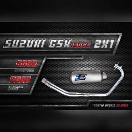 Knalpot Suzuki GSK 150cc - 2X1
