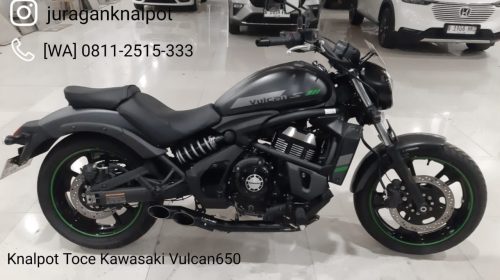 Knalpot Black-Viper Toce Underbelly Kawasaki Vulcan 650s